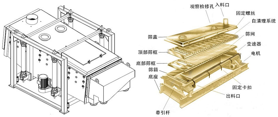 產(chǎn)品內部部件結構圖紙展示