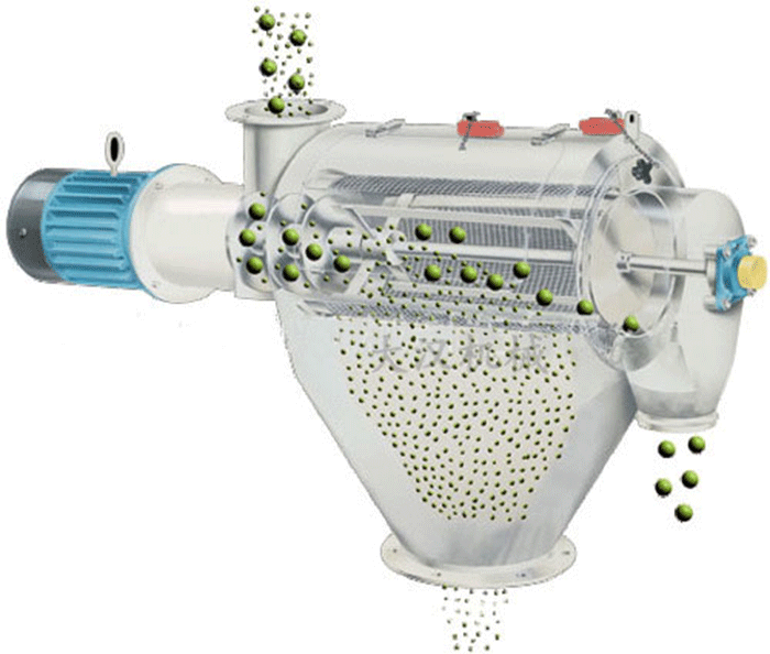 氣旋篩物料運動(dòng)軌跡圖